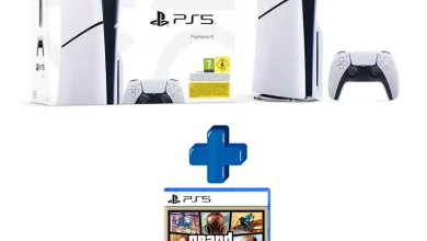 Sony PlayStation 5 Slim 1TB Version CD + GTA V